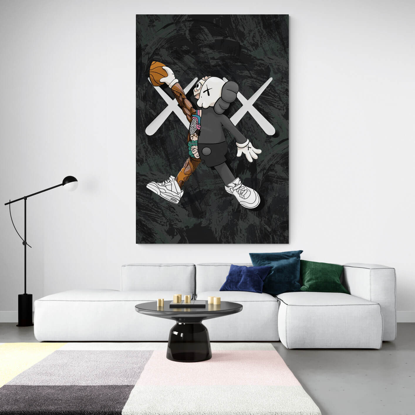 Kaws basketball discount