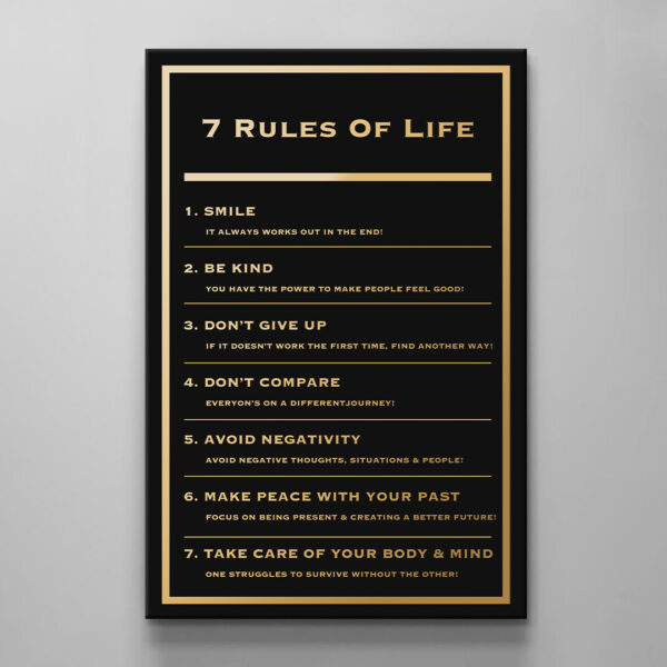 7 Rules of Life